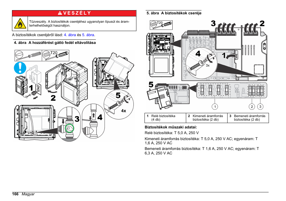 Hach-Lange HACH 5500 sc Maintenance and Troubleshooting User Manual | Page 166 / 286