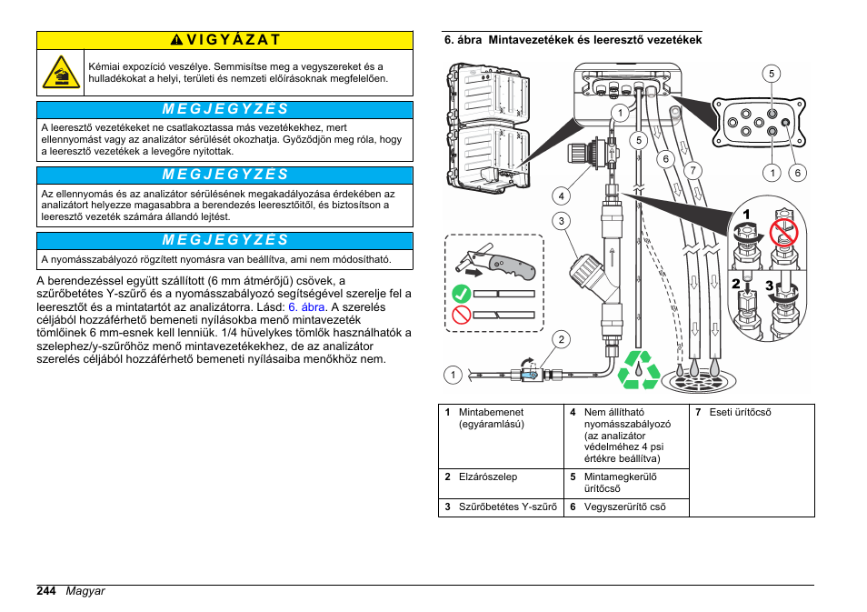 Hach-Lange HACH 5500 sc SiO2 Installation User Manual | Page 244 / 418