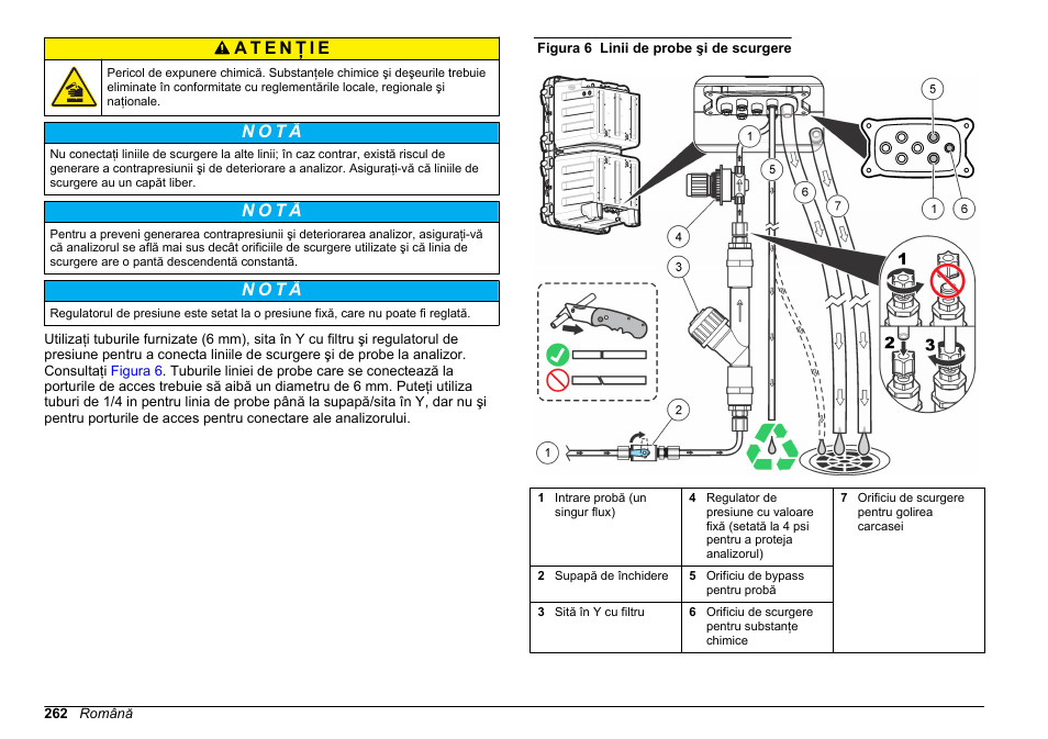 N o t ã | Hach-Lange HACH 5500 sc SiO2 Installation User Manual | Page 262 / 418