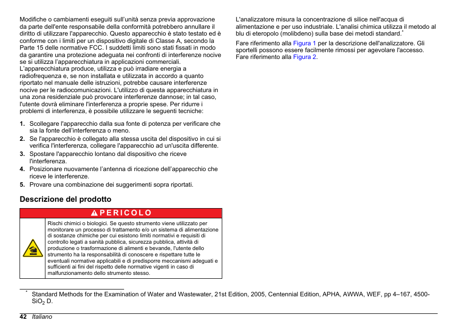 Descrizione del prodotto | Hach-Lange HACH 5500 sc SiO2 Installation User Manual | Page 42 / 418