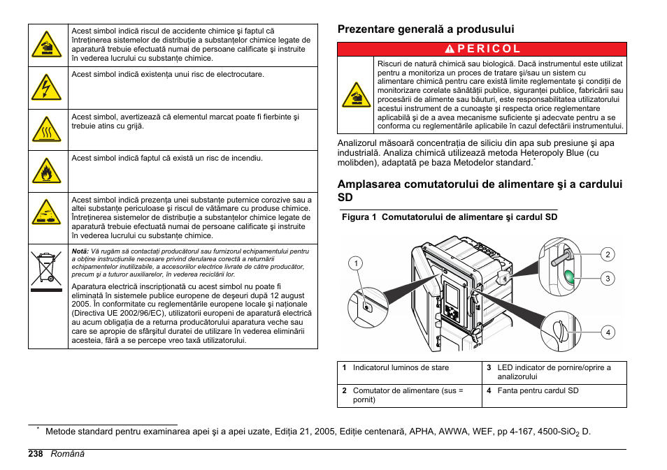 Prezentare generală a produsului | Hach-Lange HACH 5500 sc SiO2 Operations User Manual | Page 238 / 394