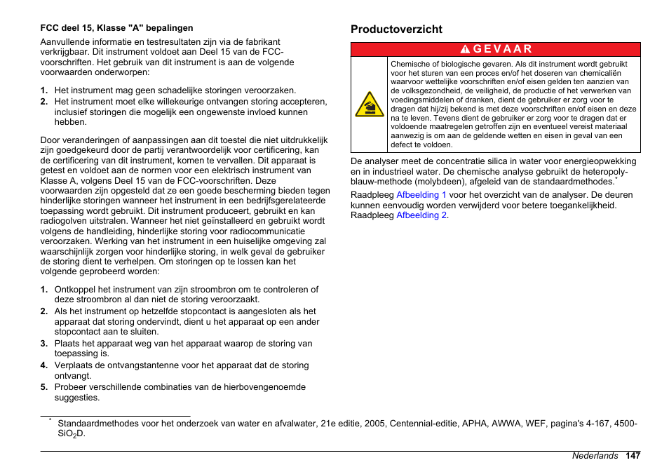 Productoverzicht | Hach-Lange POLYMETRON 9610 sc SiO2 Operations User Manual | Page 147 / 410