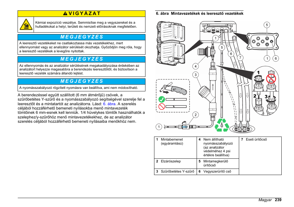 Hach-Lange POLYMETRON 9610 sc SiO2 Operations User Manual | Page 239 / 410
