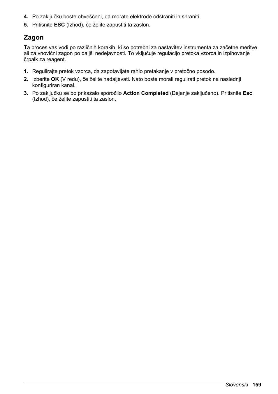 Zagon | Hach-Lange POLYMETRON 9240 Basic User Manual User Manual | Page 159 / 162