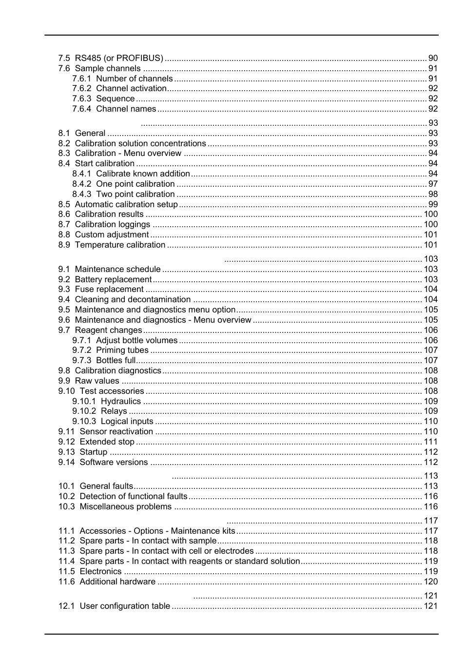 Hach-Lange POLYMETRON 9240 Operator Manual User Manual | Page 5 / 144