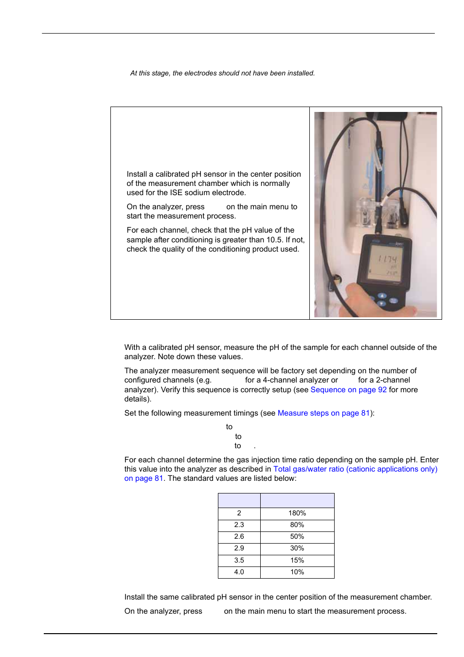 9 sample ph conditioning check, Installation 4.4.9 sample ph conditioning check | Hach-Lange POLYMETRON 9240 Operator Manual User Manual | Page 55 / 144