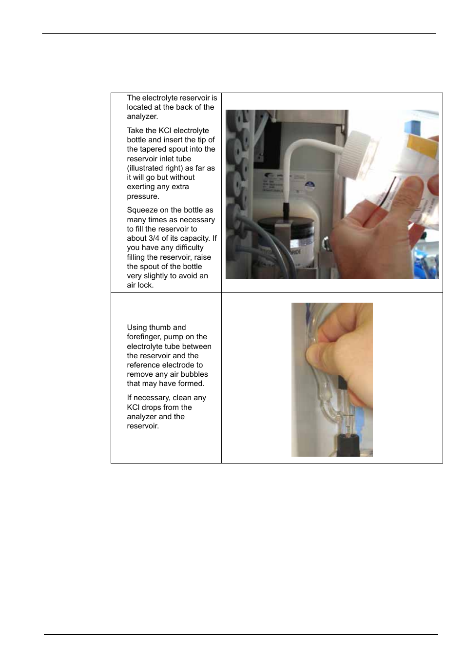 12 fill electrolyte reservoir | Hach-Lange POLYMETRON 9240 Operator Manual User Manual | Page 59 / 144