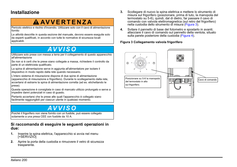 Installazione | Hach-Lange PHOSPHAX sigma Basic User Manual User Manual | Page 200 / 305