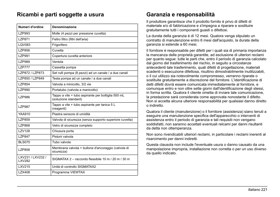 Hach-Lange PHOSPHAX sigma Basic User Manual User Manual | Page 221 / 305