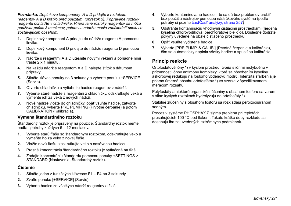 Erpadlo) a | Hach-Lange PHOSPHAX sigma Basic User Manual User Manual | Page 271 / 305