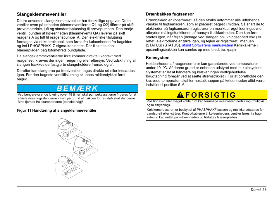 Hach-Lange PHOSPHAX sigma Basic User Manual User Manual | Page 43 / 305