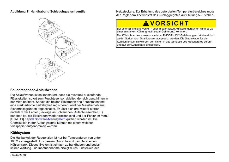 Hach-Lange PHOSPHAX sigma Basic User Manual User Manual | Page 70 / 305