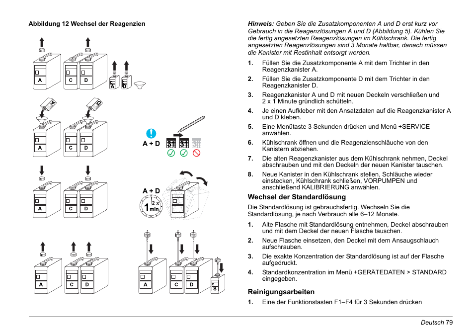 Kapitel reinigungsarbeiten, Seite 79 | Hach-Lange PHOSPHAX sigma Basic User Manual User Manual | Page 79 / 305