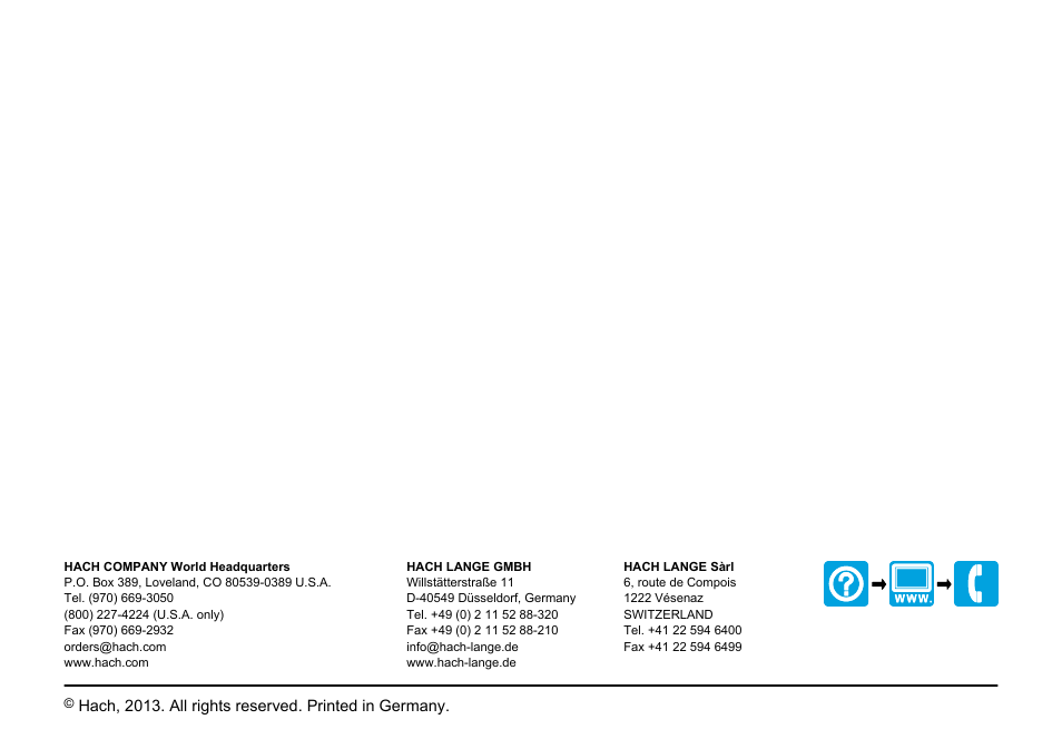 Hach-Lange BODTrak II Basic User Manual User Manual | Page 172 / 172