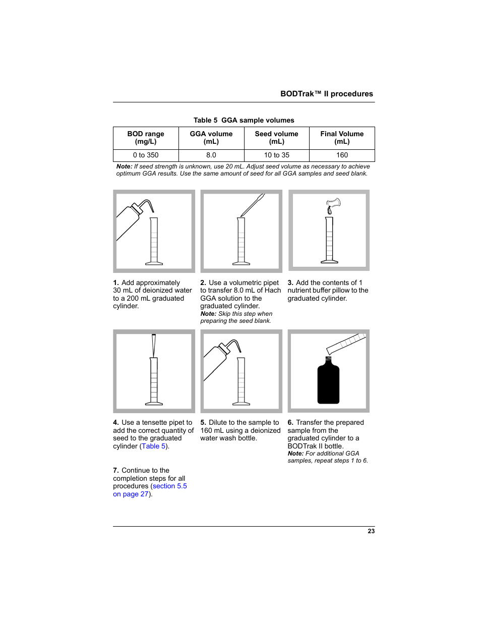 Hach-Lange BODTRAK II: Respirometric Biochemical Oxygen Demand (BOD) User Manual | Page 23 / 46