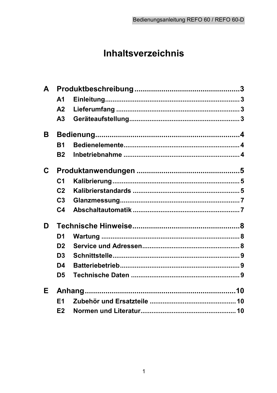 Hach-Lange REFO 60_REFO 60D User Manual | Page 3 / 36