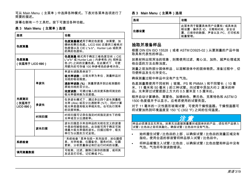 Hach-Lange LICO 690 Basic User Manual User Manual | Page 319 / 329