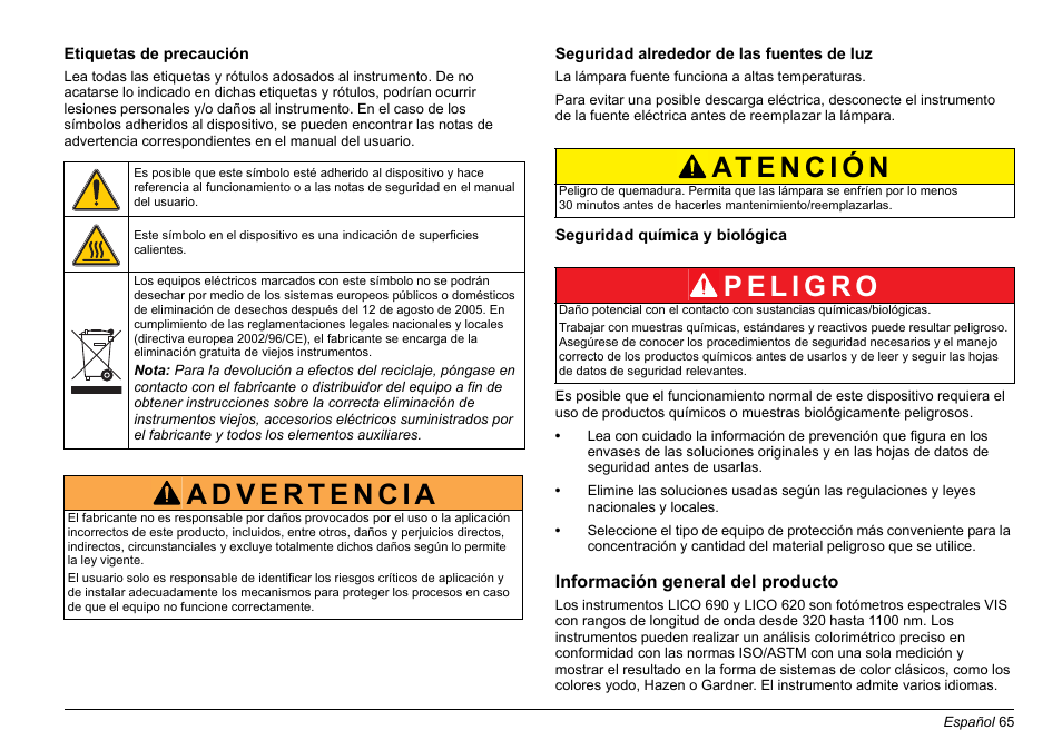 Hach-Lange LICO 690 Basic User Manual User Manual | Page 65 / 329