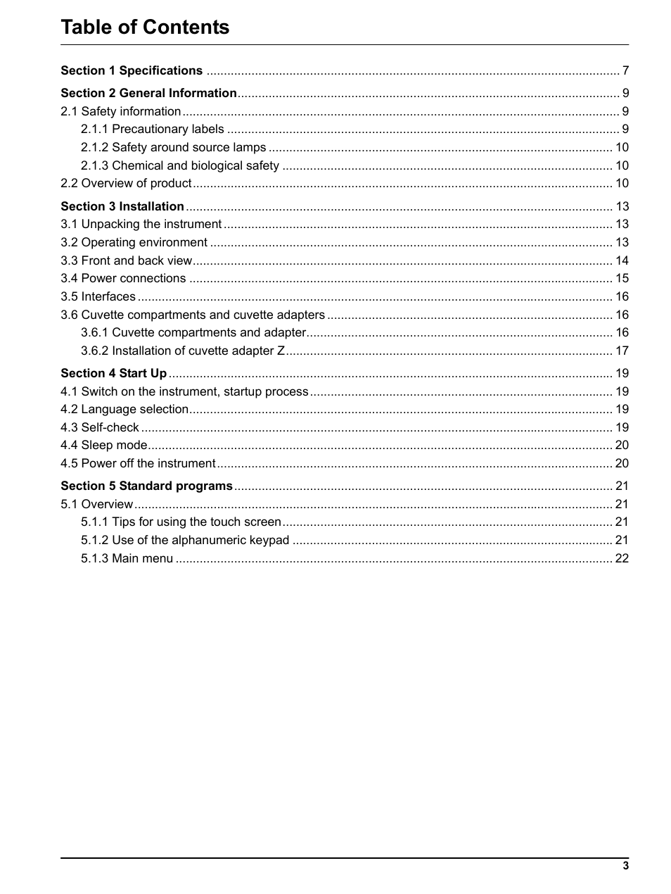 Hach-Lange LICO 690 User Manual User Manual | Page 3 / 114