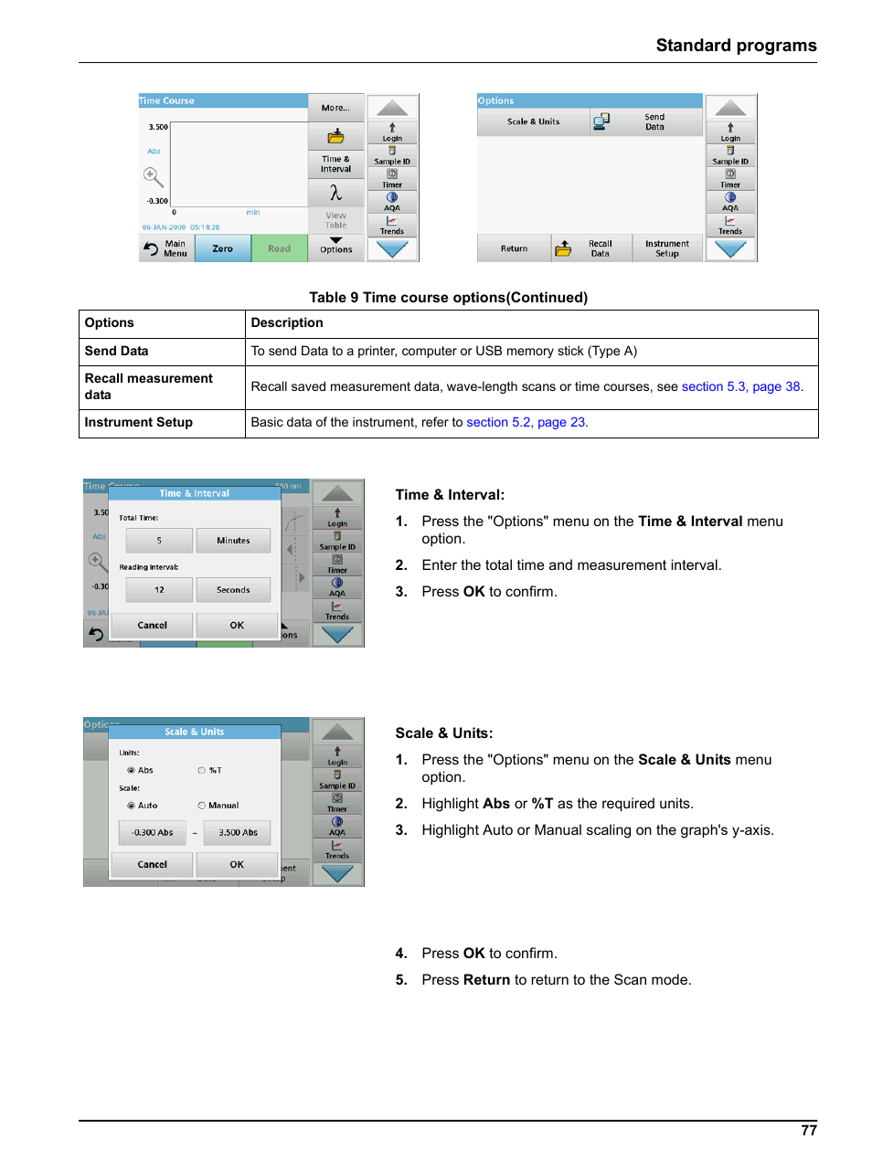 Standard programs | Hach-Lange LICO 690 User Manual User Manual | Page 77 / 114