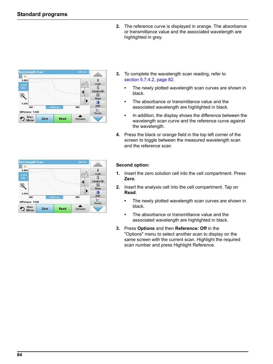 Standard programs | Hach-Lange LICO 690 User Manual User Manual | Page 84 / 114