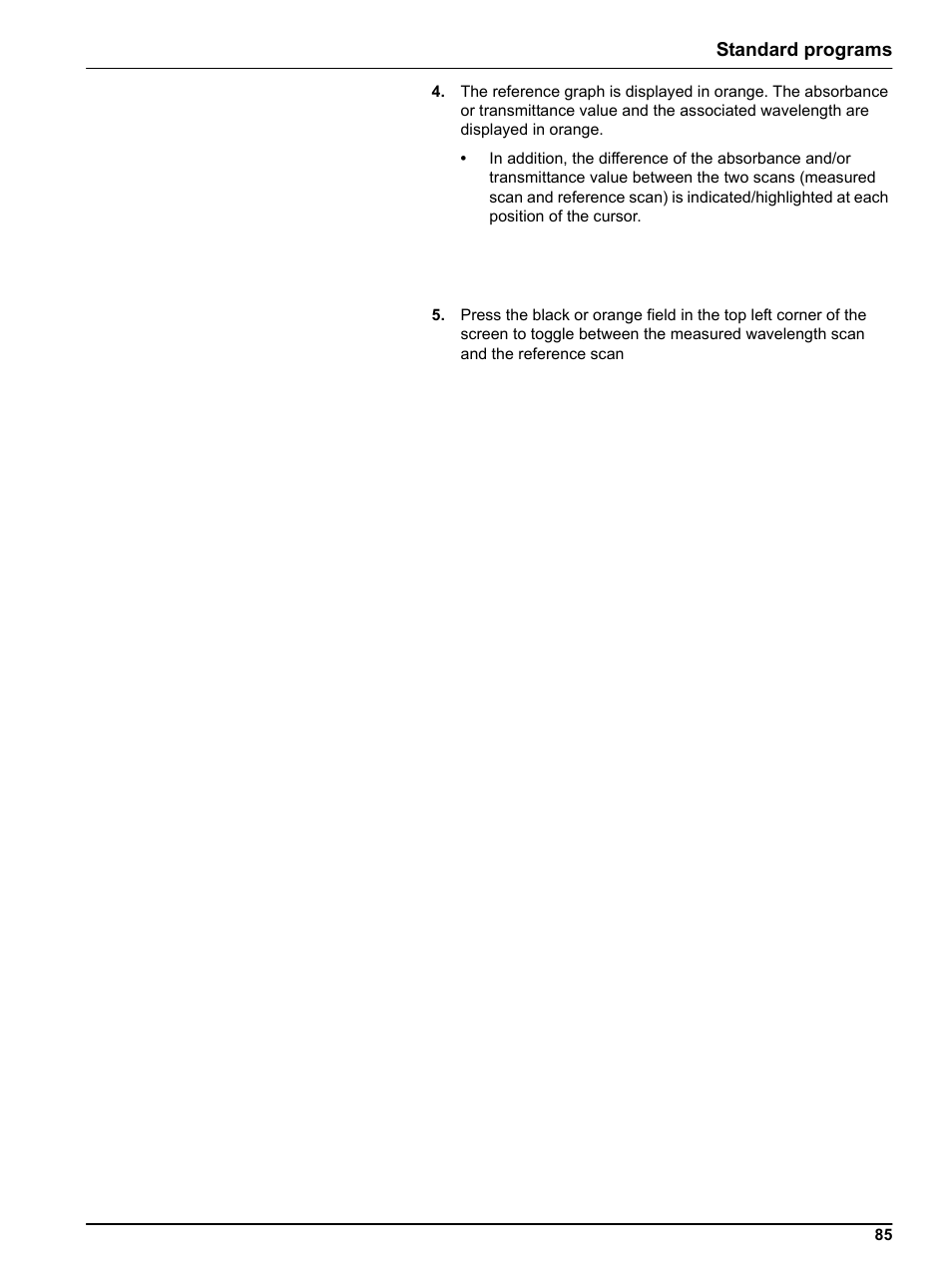 Standard programs | Hach-Lange LICO 690 User Manual User Manual | Page 85 / 114