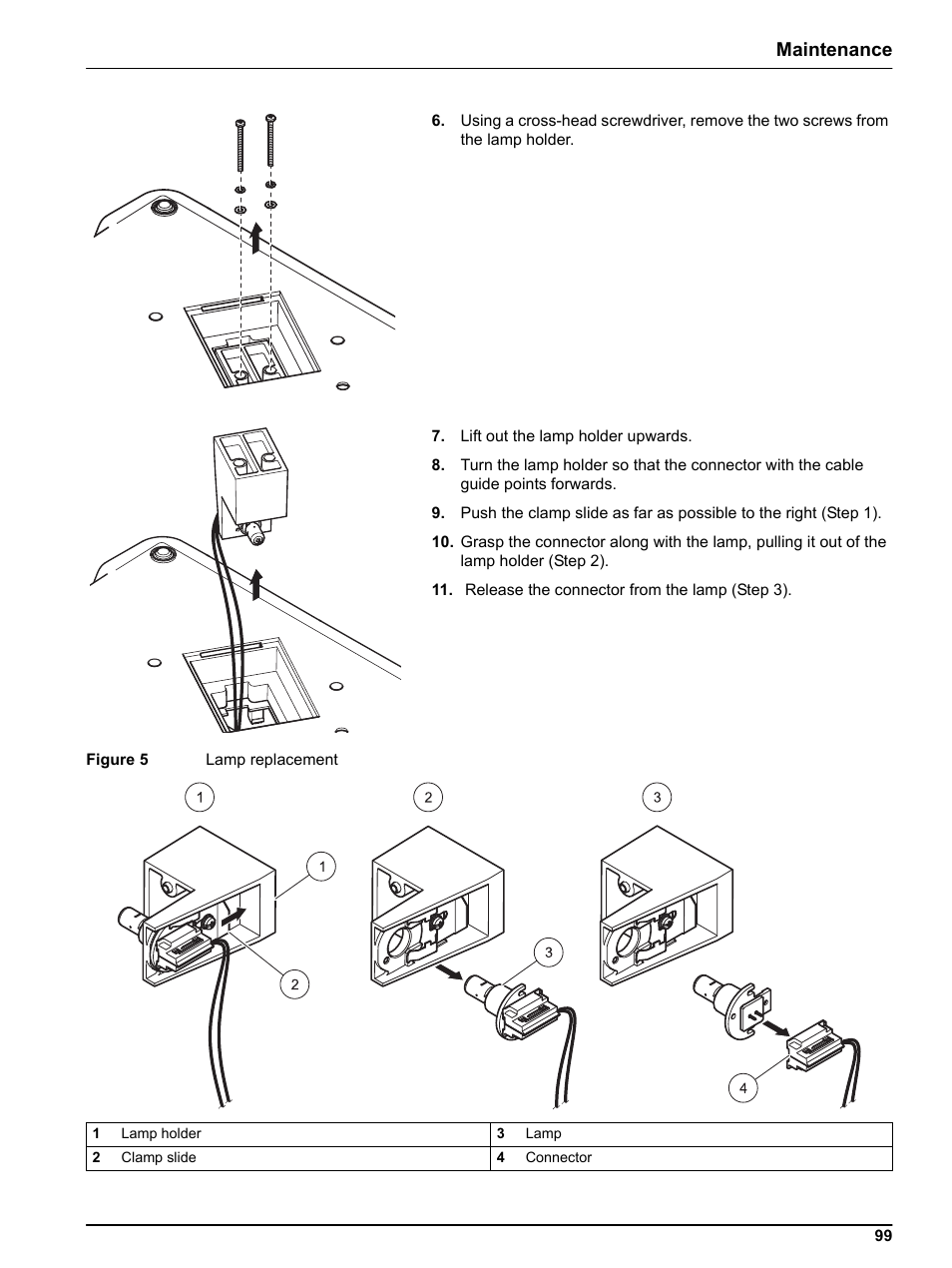 Maintenance | Hach-Lange LICO 690 User Manual User Manual | Page 99 / 114