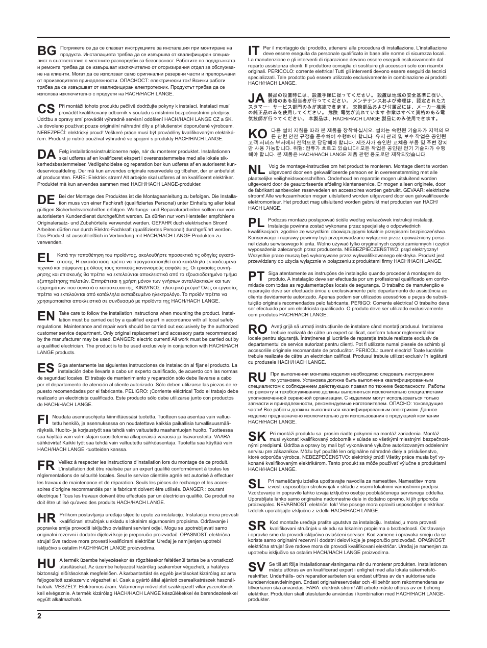 Hach-Lange LZX986 User Manual | Page 2 / 8