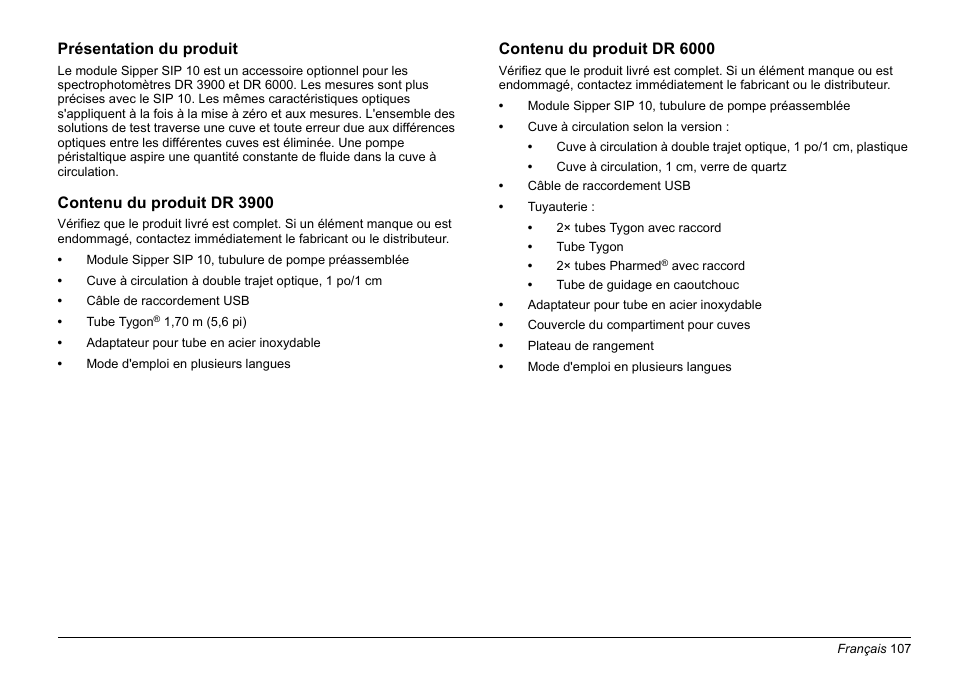 Hach-Lange SIP 10 User Manual | Page 107 / 273
