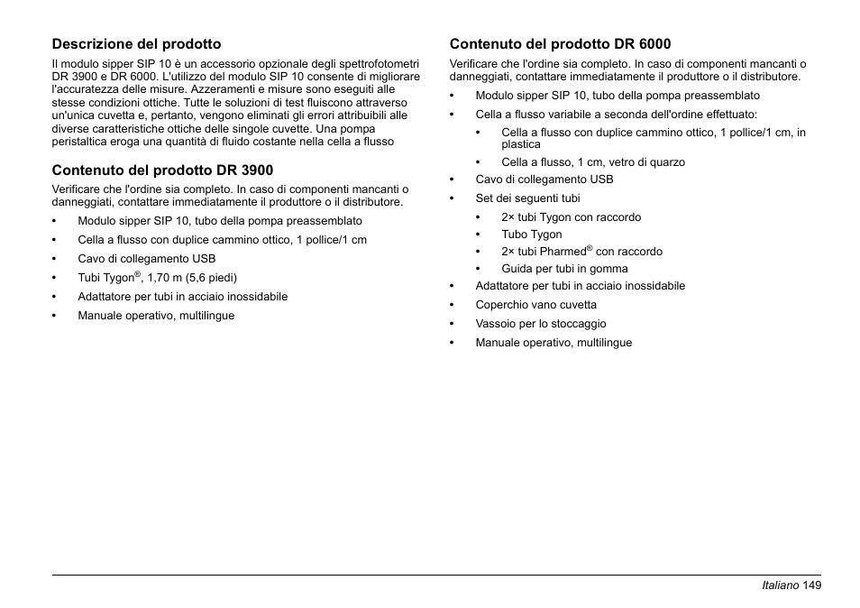 Hach-Lange SIP 10 User Manual | Page 149 / 273