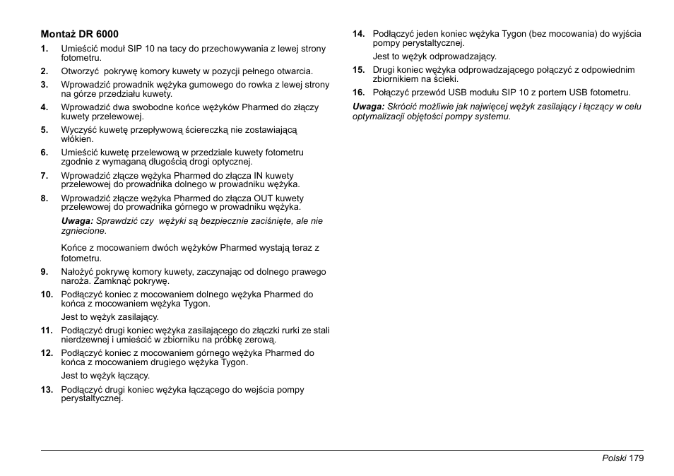 Hach-Lange SIP 10 User Manual | Page 179 / 273