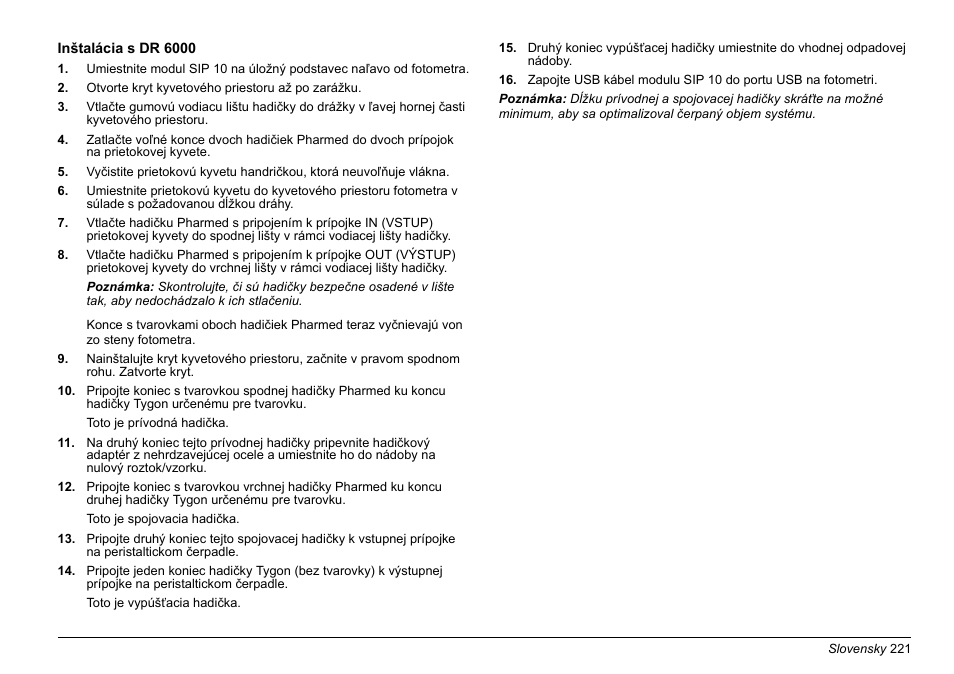 Hach-Lange SIP 10 User Manual | Page 221 / 273