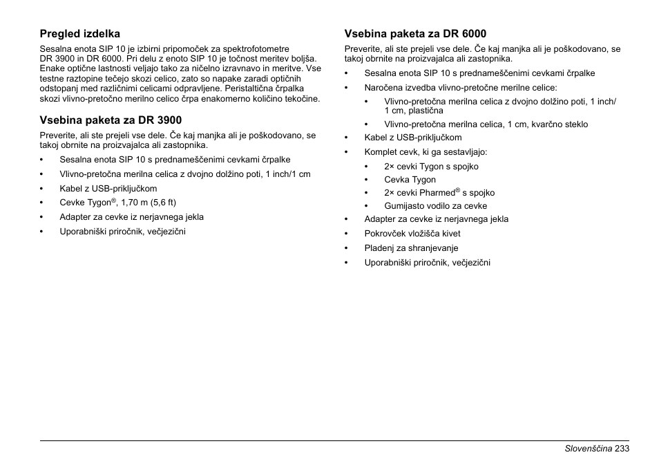 Hach-Lange SIP 10 User Manual | Page 233 / 273