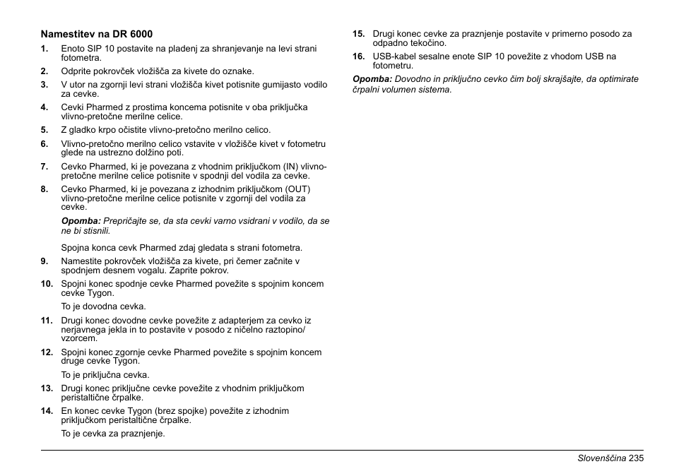 Hach-Lange SIP 10 User Manual | Page 235 / 273