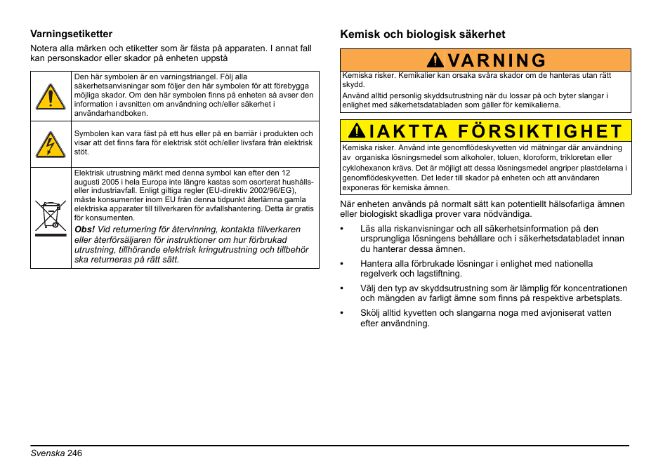 Hach-Lange SIP 10 User Manual | Page 246 / 273