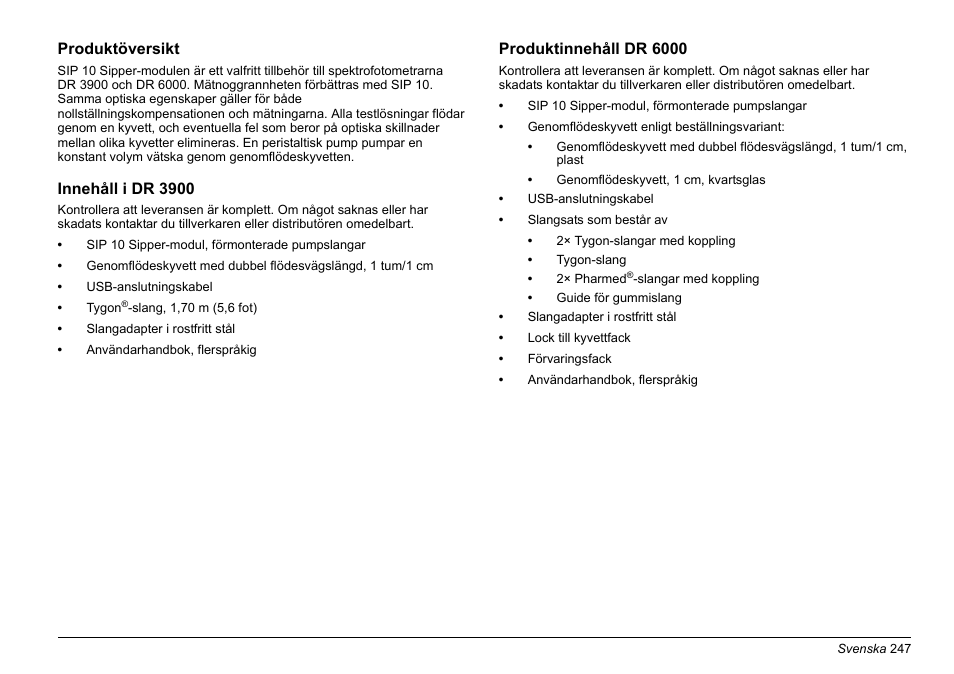 Hach-Lange SIP 10 User Manual | Page 247 / 273