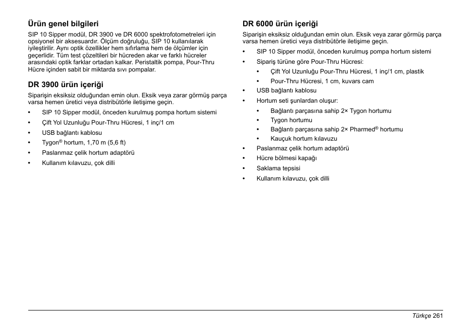 Hach-Lange SIP 10 User Manual | Page 261 / 273