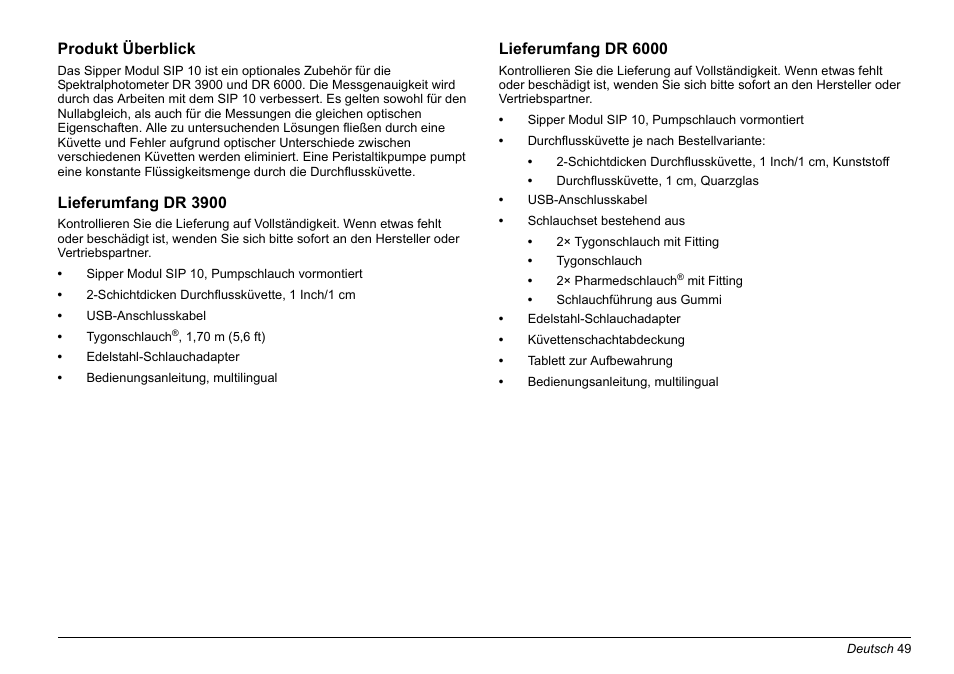 Hach-Lange SIP 10 User Manual | Page 49 / 273