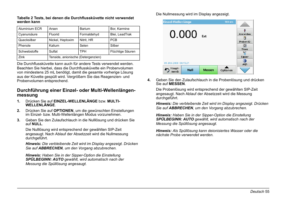 Hach-Lange SIP 10 User Manual | Page 55 / 273