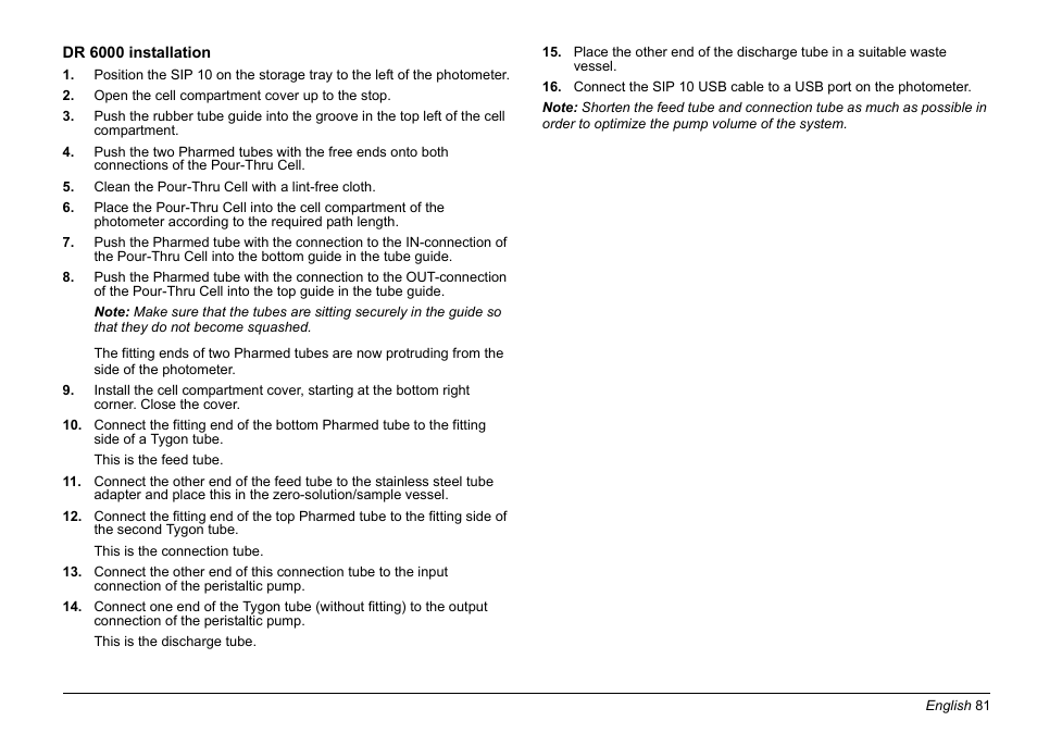 Hach-Lange SIP 10 User Manual | Page 81 / 273