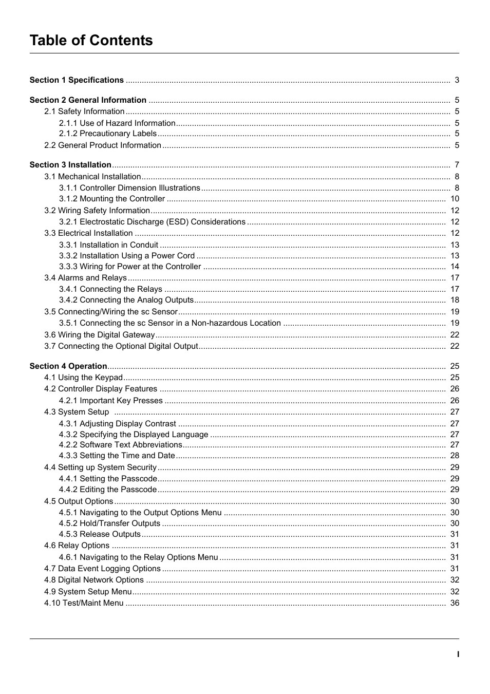 Hach-Lange SC 100 User Manual | Page 5 / 58