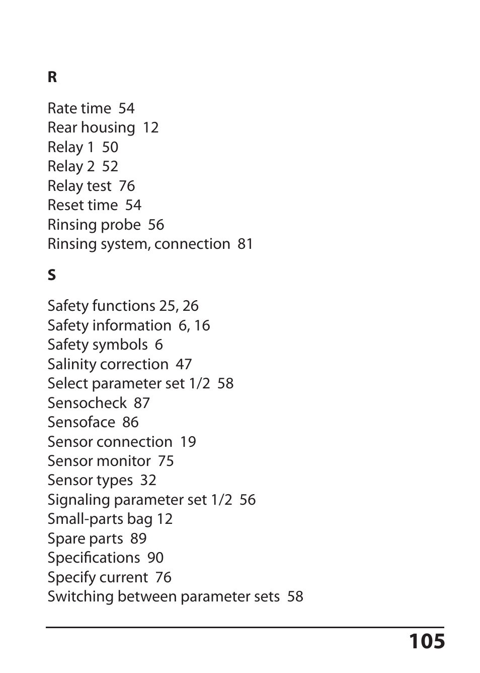 Hach-Lange SI794 D tr User Manual User Manual | Page 105 / 108