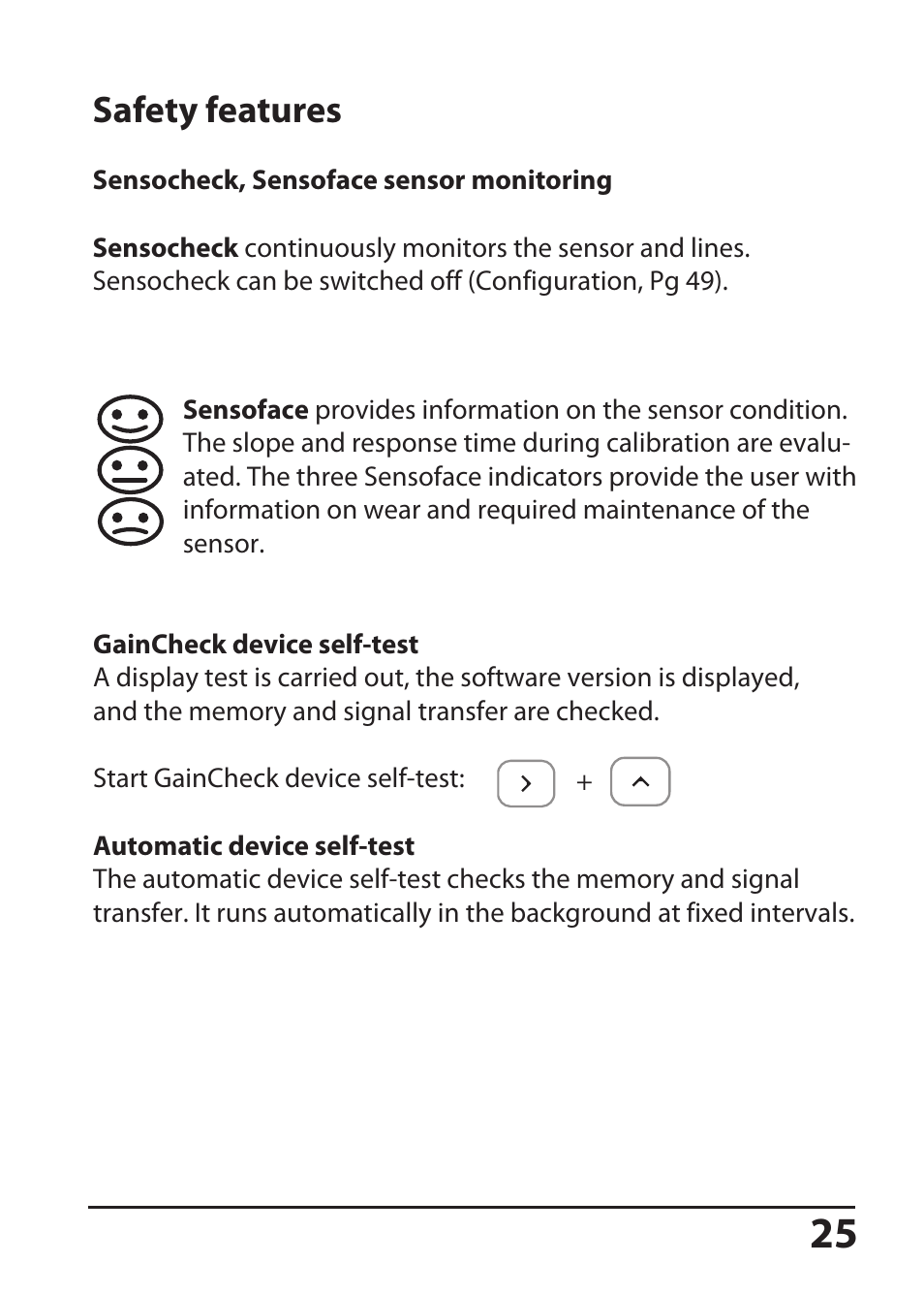 Safety features | Hach-Lange SI794 D tr User Manual User Manual | Page 25 / 108