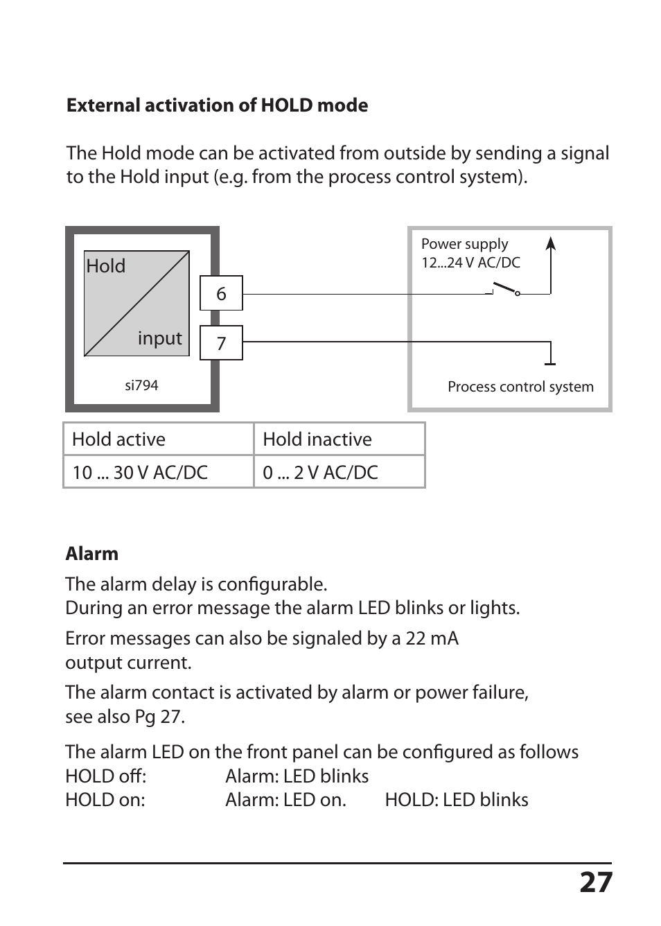 Hach-Lange SI794 D tr User Manual User Manual | Page 27 / 108