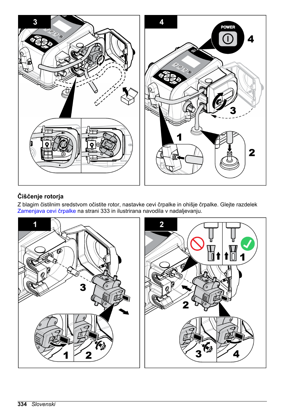 Čiščenje rotorja | Hach-Lange SD900 Basic User Manual User Manual | Page 334 / 390