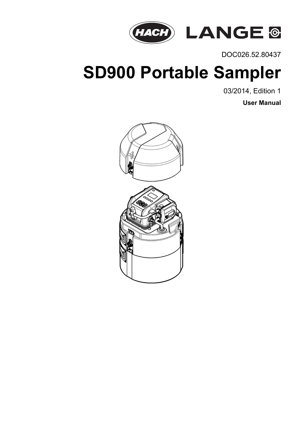 Hach-Lange SD900 User Manual User Manual | 50 pages