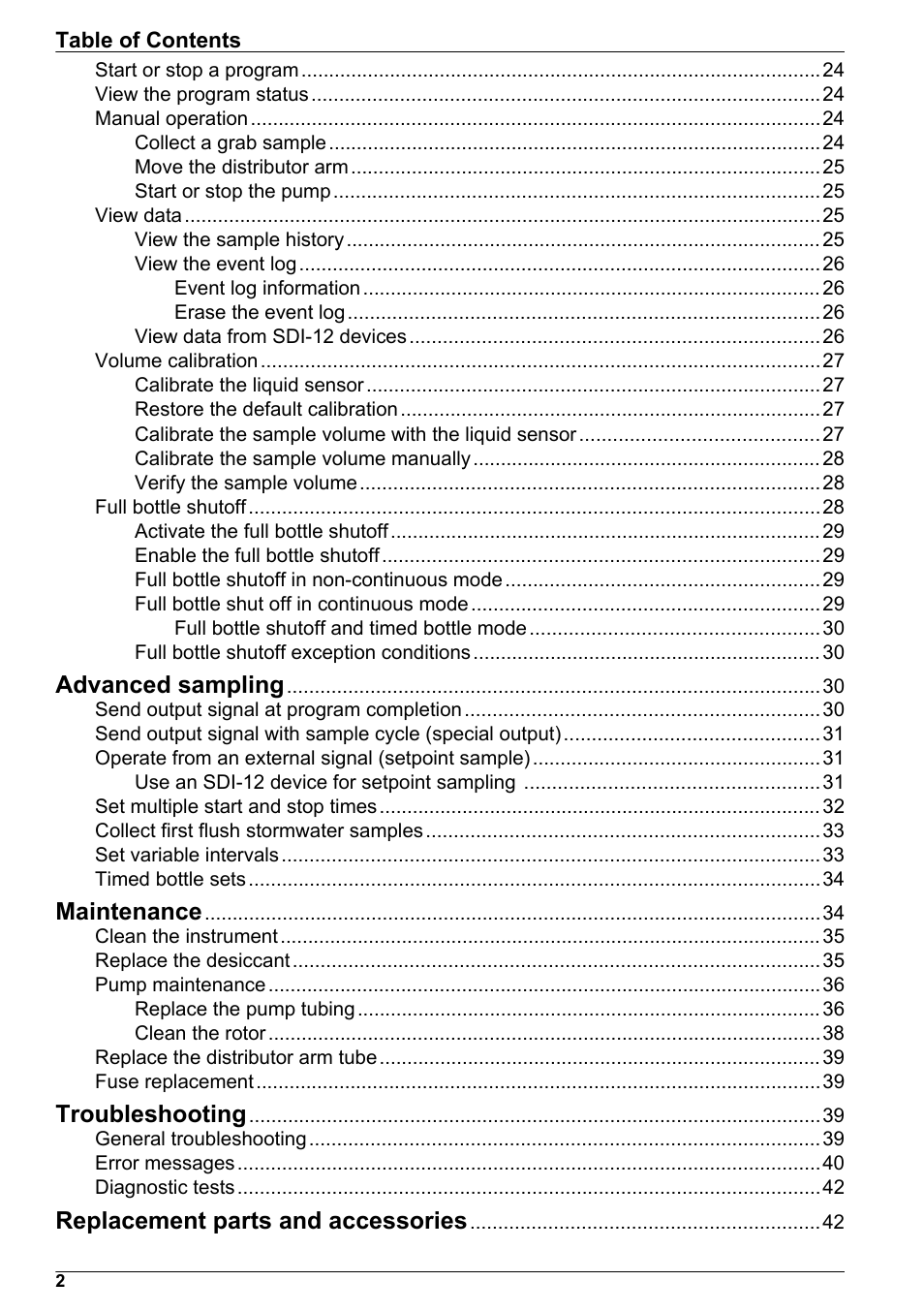 Hach-Lange SD900 User Manual User Manual | Page 4 / 50