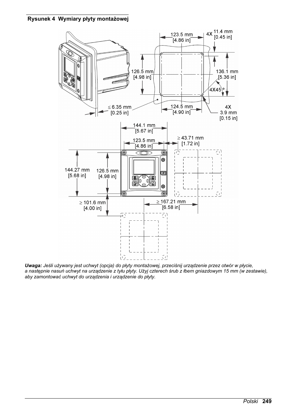 Rysunek 4 | Hach-Lange SC 200 Basic User Manual User Manual | Page 249 / 638