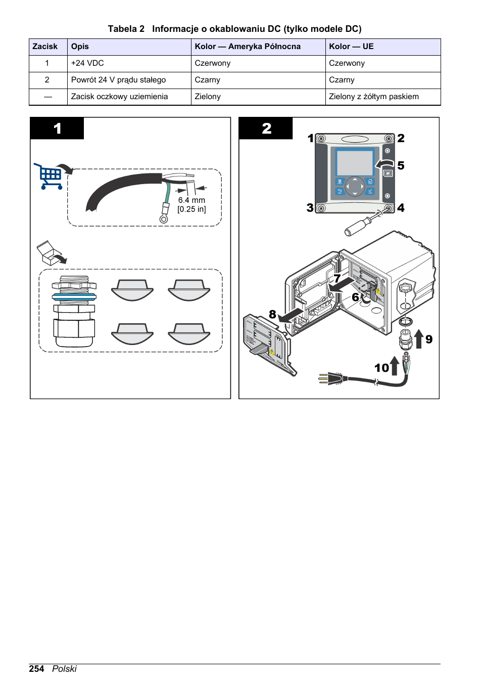 Tabela 2 | Hach-Lange SC 200 Basic User Manual User Manual | Page 254 / 638
