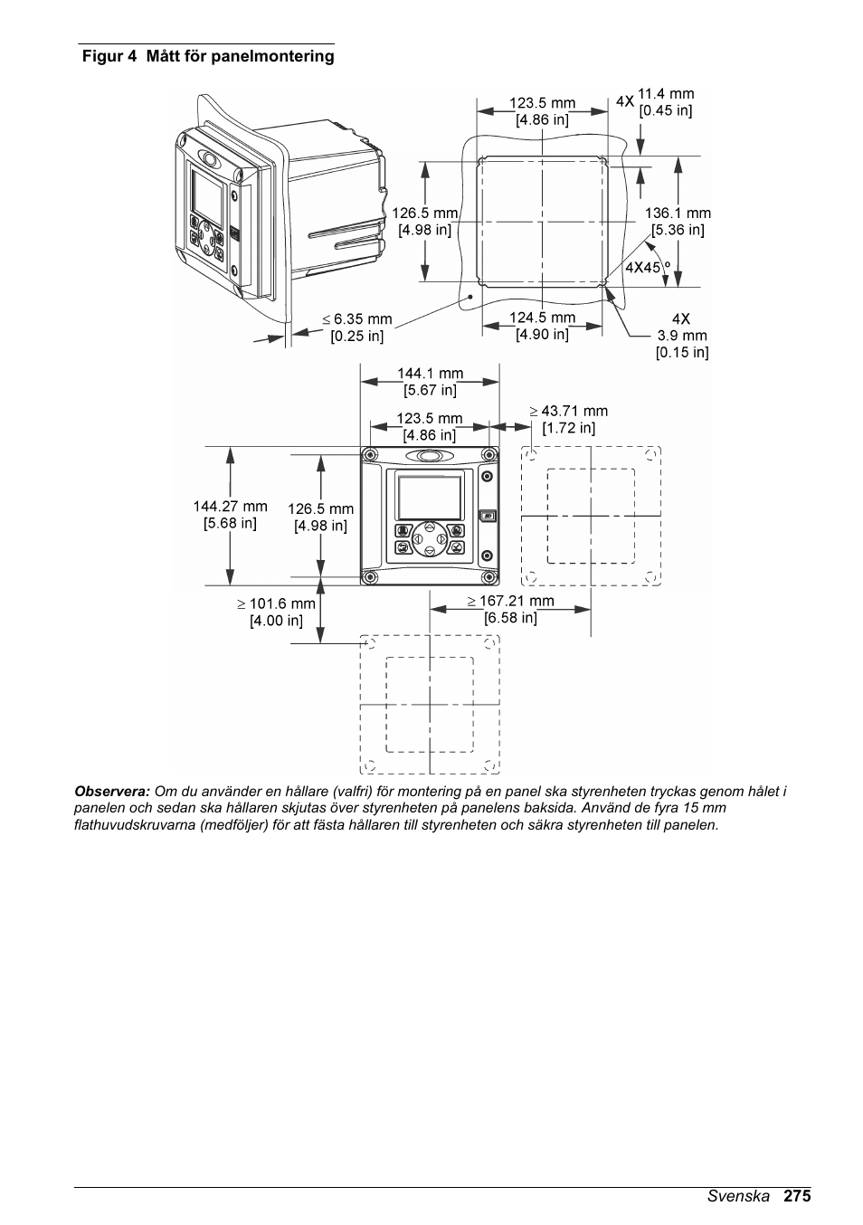 På sidan 274, Figur 4 | Hach-Lange SC 200 Basic User Manual User Manual | Page 275 / 638